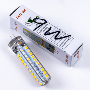 Bombilla <span class=keywords><strong>de</strong></span> maíz LED G4 directa <span class=keywords><strong>de</strong></span> CA <span class=keywords><strong>de</strong></span> 220V, alto brillo para candelabro <span class=keywords><strong>de</strong></span> cristal, luz <span class=keywords><strong>de</strong></span> espejo <span class=keywords><strong>de</strong></span> tocador, luz blanca cálida regulable - Product Image 5