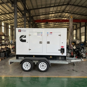 10kva 20kva 25kva 50kva 60kva 75kva 100kva 125kva 150kva 200kva Cumminss Engine <b>Generator</b> <b>Mobile</b> Trailer Type HSD-100CT Power Co - Product Image 5