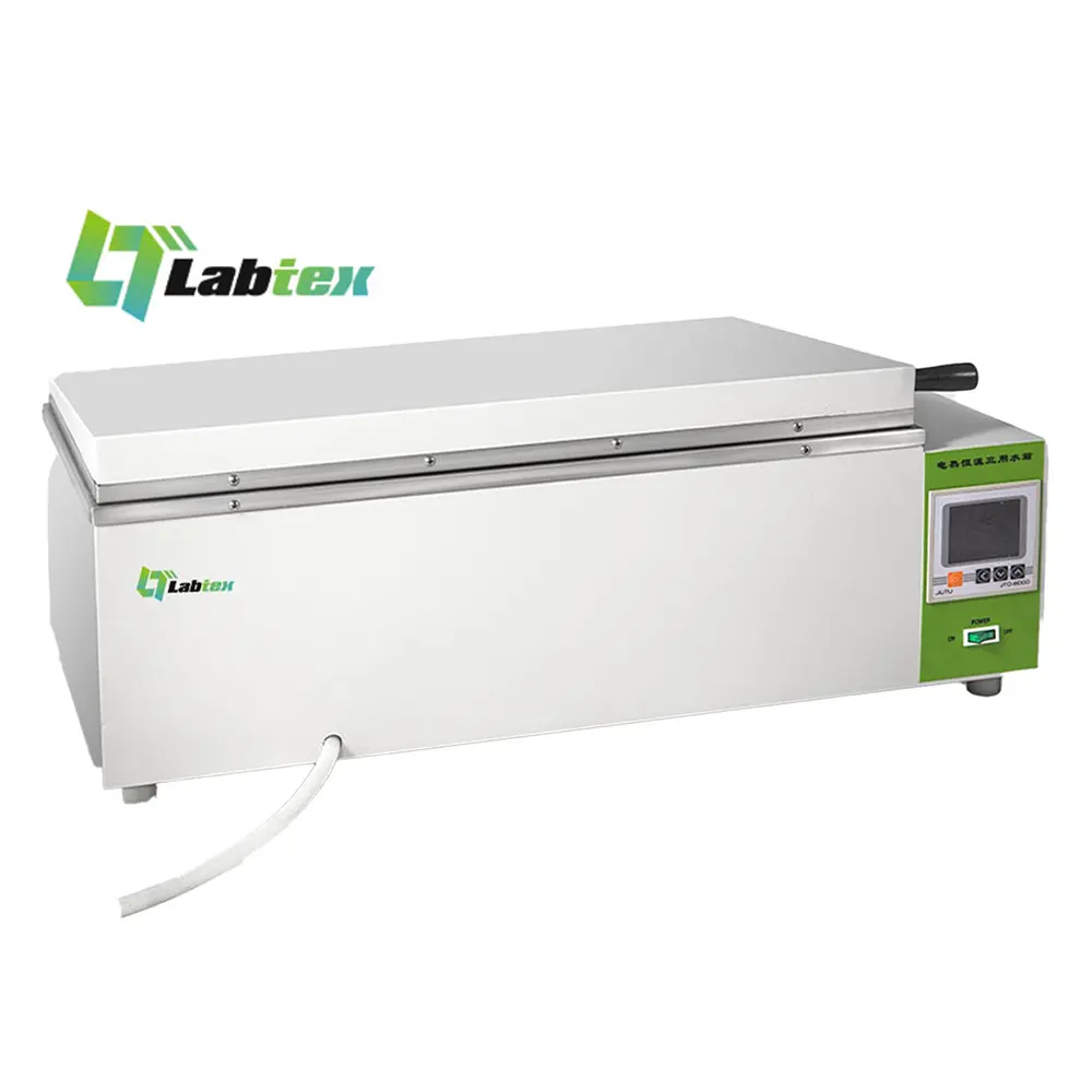 LABTEX 8L 27L LCD डिस्प्ले किफायती थर्मोस्टेट जल स्नान प्रयोगशाला जल स्नान इनक्यूबेटर