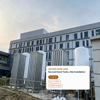 Réservoir de stockage de GNL d'occasion, cryogénique, 50m³, cuve sous vide isolée sous pression, certifié ISO pour terminal GNL aux EAU