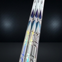 Nouvelles Crosse de Hockey sur Glace Personnalisées de Haute Qualité 2026 en Composite de Carbone Argenté, Poids 380g, Flex 20-105, Fabriquées en Chine