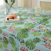 Housse de table ronde multicolores de bonne qualité et imperméable