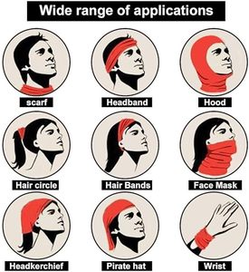 Cache-cou d'extérieur UPF100 de haute qualité, sans couture, imprimé drapeau, multifonctionnel, absorbant l'humidité, utilisable comme bandana tubulaire, <span class=keywords><strong>snood</strong></span>, bandeau et écharpe - Product Image 5