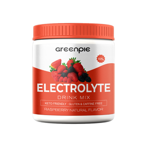 Poudre d'électrolytes sans sucre Greenpie Sports pour la récupération et l'hydratation après l'entraînement des adultes, stimulant énergétique - Product Image 1