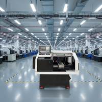 Petit tour CNC avec capacité de filetage - Modèle ML-08 pour la précision industrielle
