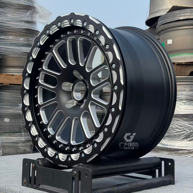 GVICHN Forged Monoblock Beadlock Wheels 5x112 5x114.3 5x120 5x115 Racing Wheel for M2 M3 M4 Mustang Chevrolet Camaro Drag Racing