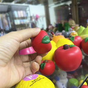 BSBH juguetes de espuma caliente logotipo personalizado impreso tomates estrés bola Pu espuma estrés tomate blanco - Product Image 4