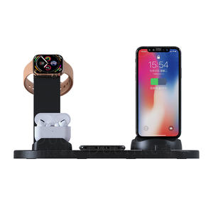 Cargador inalámbrico de carga rápida 5 en 1 para iPhone para Samsung para <span class=keywords><strong>Xiaomi</strong></span> para <span class=keywords><strong>Redmi</strong></span> para Oppo para Infinix para TECNO para Airpods - Product Image 2