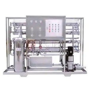 Sistema industrial da planta do tratamento da água 2000 lph, sistema inverso da osmose para o equipamento da água potável
