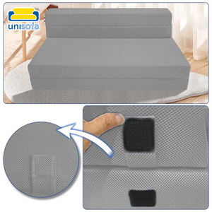 Unisofa Sofá Cama de 3 Asientos para Sala de Estar, Sofá Grande Convertible Lavable para Perros, Cama de Espuma Viscoelástica para Perros, Sofá Cama Plegable para Espacios Pequeños - Product Image 4