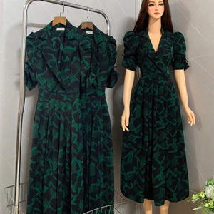 Vestido de <span class=keywords><strong>Mujer</strong></span> 2026, Hermoso Diseño Floral de Verano, Seda, Extra Largo, Estilo Casual <span class=keywords><strong>y</strong></span> Dulce, Personalizable, Precio Accesible, Lavable - Product Image 3