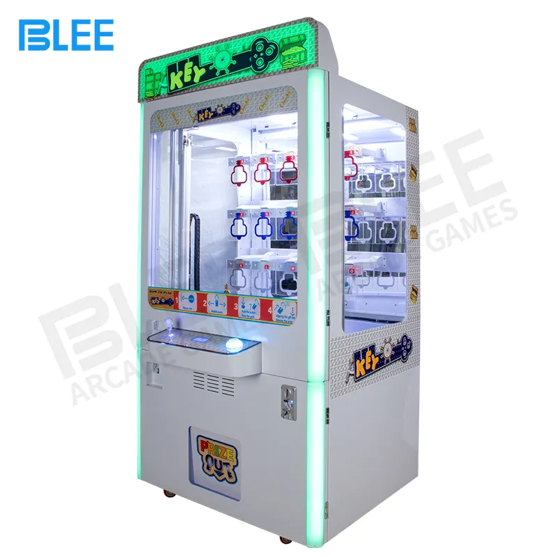 Earn money Key type 15 holes Golden Key Game Key Master Gift Prize Game Machine For Sale