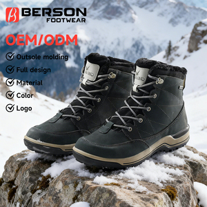 <span class=keywords><strong>Scarpe</strong></span> da <span class=keywords><strong>Trekking</strong></span> Invernali Termiche Impermeabili in Nubuck con Rete Antiscivolo per <span class=keywords><strong>Donna</strong></span>, Logo Personalizzato OEM ODM - Product Image 2