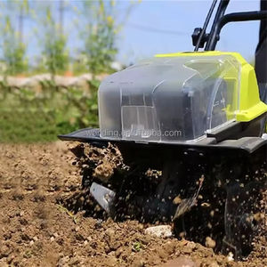 Motoculteur multifonctionnel AEAI à double batterie, à essence, pour le désherbage et le travail du sol, avec engrenage central - Product Image 5