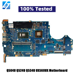Placa Base para Portátil UX560UX, Compatible con ZenBook UX560U Q504U Q524U Q534U UX560UX UX560UQ UX560UXK UX560UQK, con CPU I3 I5 I7, UX56 - Product Image 1