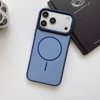 Coque de téléphone magnétique de luxe antichute et antichoc, vente en gros, pour iPhone 13 14 15 16 17 18 Pro Max