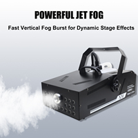 Machine à fumée de scène 1500W à coque noire, télécommande DMX512, haute puissance, pour scène, mariage, fête, événement, club - Vente chaude