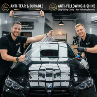 Película de TPU de Alta Elasticidad para Envoltura de Automóviles, Auto-Reparable, Resistente a los Rayos UV, Película de Protección de Pintura TPU para Carrocería
