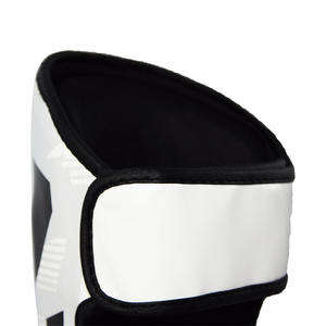 Protège-<span class=keywords><strong>tibias</strong></span> en cuir PU personnalisables avec logo pour le Muay <span class=keywords><strong>Thai</strong></span> et le Karaté – Protection des jambes et des pieds - Product Image 5