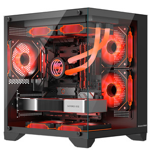 Computadora de Escritorio para Juegos Personalizada, CPU I5-12400F, <span class=keywords><strong>Tarjeta</strong></span> Gráfica RTX 3050 de 6 GB, 8 GB de RAM DDR4, SSD SATA de 256 GB, Computadora para Deportes Electrónicos - Product Image 1