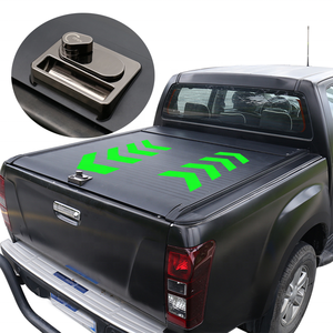 Cubierta de Tonneau de aleación de aluminio impermeable y con bloqueo, tapa de rodillo de cama de recogida retráctil para Ford Ranger 4x4, <span class=keywords><strong>accesorios</strong></span> - Product Image 2