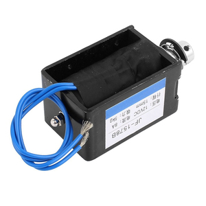 JF-1578B DC24V 5A 12V 8A 15mm Stroke 5kg 50N Force Open Frame Pull Push Electric Solenoid <strong>Electromagnet</strong> - Product Image 3