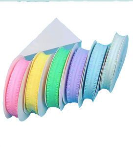 Hengda Factory Hot Sale <strong>Elastic</strong> Band Sewing <strong>Ruffle</strong> <strong>Edges</strong> <strong>Elastic</strong> Ribbon <strong>Double</strong> <strong>Edge</strong> <strong>Ruffle</strong> Trim - Product Image 5