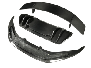 Lèvre avant, diffuseur arrière et aileron arrière en fibre de carbone SD de haute qualité pour kit carrosserie Audi R8 Vors, directement de l'usine, haute performance - Product Image 5