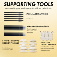 Kit de rehaussement de cils coréen Gollee sans odeur, système de rehaussement de cils et de sourcils à la kératine, semi-permanent, lotion professionnelle pour salon, DIY