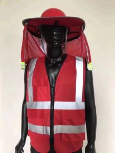 رؤية عالية مريحة تسمح بالتهوية-قبعة صلبة رخيصة مع درع للرقبة وظلال الشمس - Product Image 6