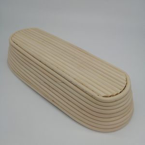 Giỏ ủ bánh mì bằng mây, giỏ lên men, giỏ ủ bột sourdough, giỏ nướng hình oval - Product Image 4