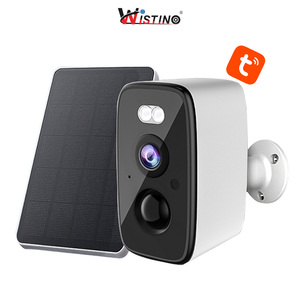 3MP 3MP HD Mini güneş kamera hareket algılama 24/7 Online IP66 su geçirmez renk gece görüş Wifi güneş kamera - Product Image 1