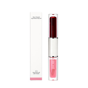 Tinte Labial Personalizado MLM OEM, Aceite Labial de Doble Punta, 4 Colores, Hidratante, Larga Duración, Resistente al Agua, Maquillaje Labial al por Mayor - Product Image 1