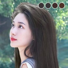 Extensions de cheveux Remy lisses de 60cm de long, avec fermeture en dentelle HD, partie mouillée et frisée, tissage en 1B et 99J, numéro de modèle WFJ1LS7 - Product Image 1