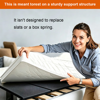 Planche de lit superposé pliable robuste, taille Queen, respirante, support de matelas pour lit superposé et lit plateforme