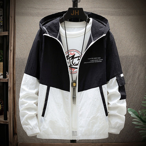 Ropa de Protección Solar para Hombre, Chaqueta Casual Coreana con el Mismo Estilo de Piel, Chaqueta Deportiva Juvenil a la Moda - Product Image 5