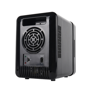 Mini réfrigérateur avec lumière LED à intensité variable et porte miroir, petit réfrigérateur, salle de jeux, refroidisseur/chauffeur thermoélectrique portable - Product Image 6