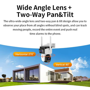 CS621DR 4MP CMOS Dual-Objektiv Smart Pan/Tilt Bullet Dome Verknüpfung Drahtlose WLAN Nachtsicht Outdoor-Sicherheit Bewegungserkennung Cloud - Product Image 5