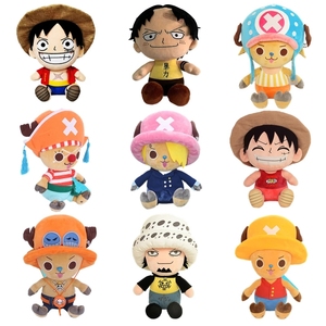 ใหม่14-25ซม. หนึ่งชิ้นของเล่นตุ๊กตาอะนิเมะรูป luffy Chopper Ace กฎหมายตุ๊กตาน่ารักการ์ตูนยัดไส้พวงกุญแจจี้ของขวัญคริสต์มาสสำหรับเด็ก - Product Image 1