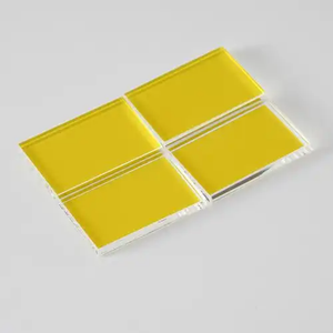 Filtre à longue longueur d'onde en verre, filtre passe longue UV, coupe UV 650 nm, forme et taille personnalisées - Product Image 3