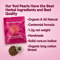 Perles Yoni Détoxifiantes Naturelles à Base de Plantes de Haute Qualité Huanqingsha OEM ODM pour l'Entretien et la Nettoyage Vaginal