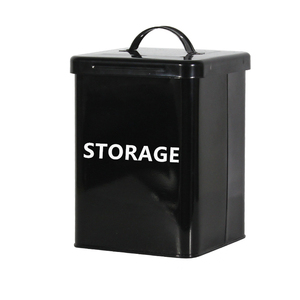 Wholesale custom metal kids toy storage containers iron storage box with lid