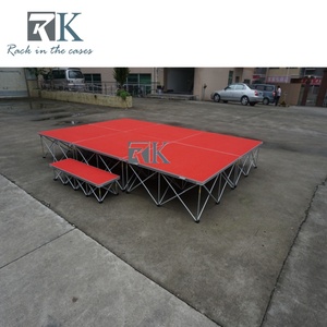 Aluminum <b>Stage</b> <b>Stage</b> <b>Platform</b> system Mobile <b>Stage</b> for Wedding Performance Exhibition Music Events - Product Image 2