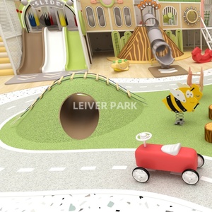 2025 US Kids Soft Play Game Toy Indoor Aire <span class=keywords><strong>de</strong></span> jeux pour enfants Maison <span class=keywords><strong>de</strong></span> <span class=keywords><strong>jeu</strong></span> <span class=keywords><strong>de</strong></span> rôle avec toboggan et trampoline pour café Shop - Product Image 3