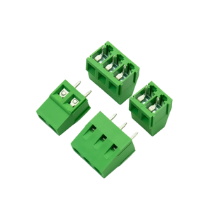 Bloque de Terminales de Tornillo KF128 PA66 de 5.0mm 5.08mm de Paso, Conector de 2P-6P, Voltaje Nominal de 300V, 15A, -40~+105°C, PCB - Product Image 1