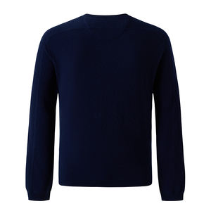 Fabricant de chandails personnalisés avec logo brodé pour hommes Pull en laine mérinos avec boutons Chandails en laine décontractés pour hommes à la mode - Product Image 2