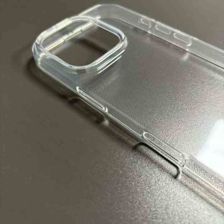 防震透明手机套硅胶软壳适用于iphone 16 plus 15 pro最大透明手机套