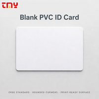 Cartes PVC blanches vierges CR80 imprimables, cartes intelligentes NFC RFID avec puce F08 pour le contrôle d'accès au bureau, les cartes de membre d'hôtel