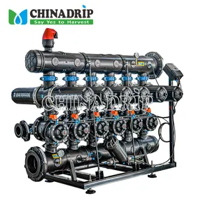 H Type Water Filter Automatic Backwash Disc Filter Machine Control Self-Clean Filtration Irrigation System
