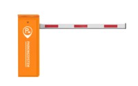 Barrière à flèche droite avec bras de 4,5 m, barrière de circulation automatique RFID pour produits
